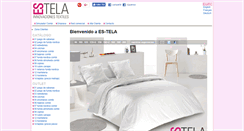 Desktop Screenshot of es-tela.com